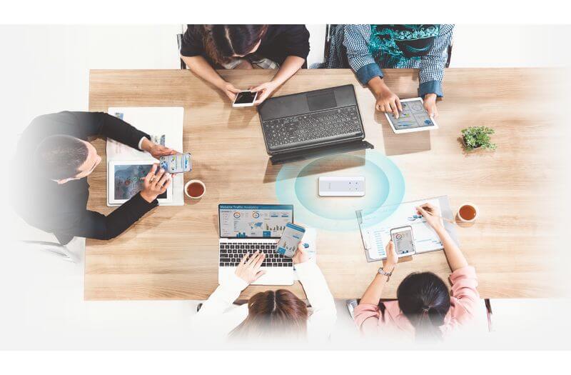 Modem routeur de voyage D-Link F518 en mobilité