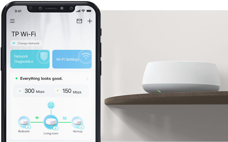 Application TP-Link pour administrer le BE25