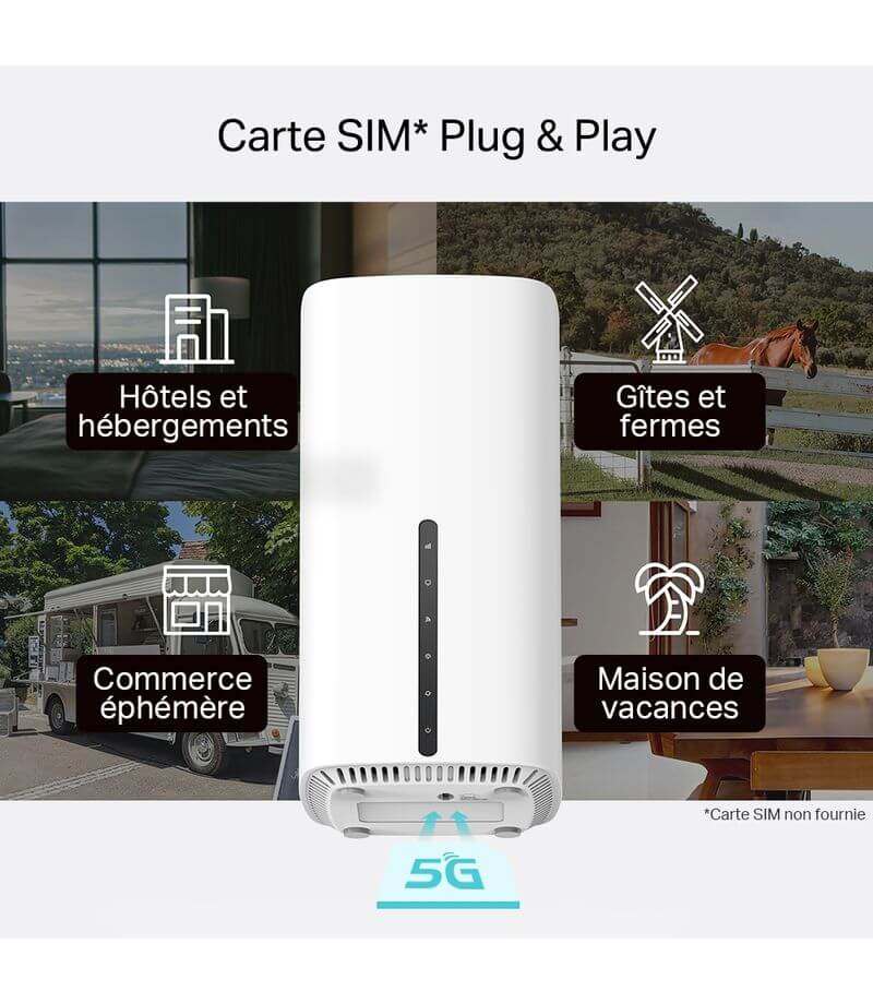 Routeur TP-Link Archer NX600 5G AX3600 Wi-Fi 6