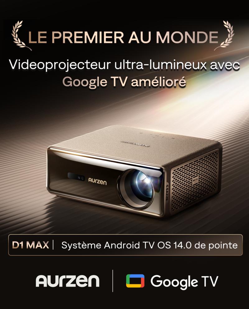 Projection Full HD HDR10 avec le vidéoprojecteur Aurzen D1 MAX