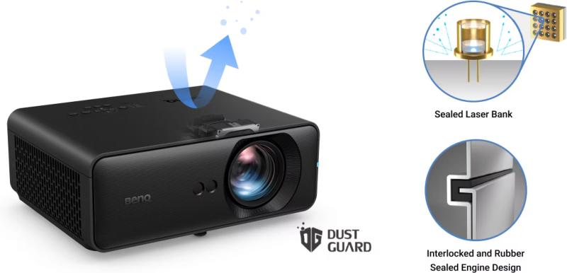 Installation courte focale BenQ LH850ST projection immersive