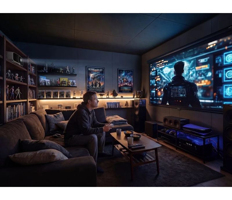 Vidéoprojecteur laser 4K Epson EH-LS7000 blanc pour home cinéma