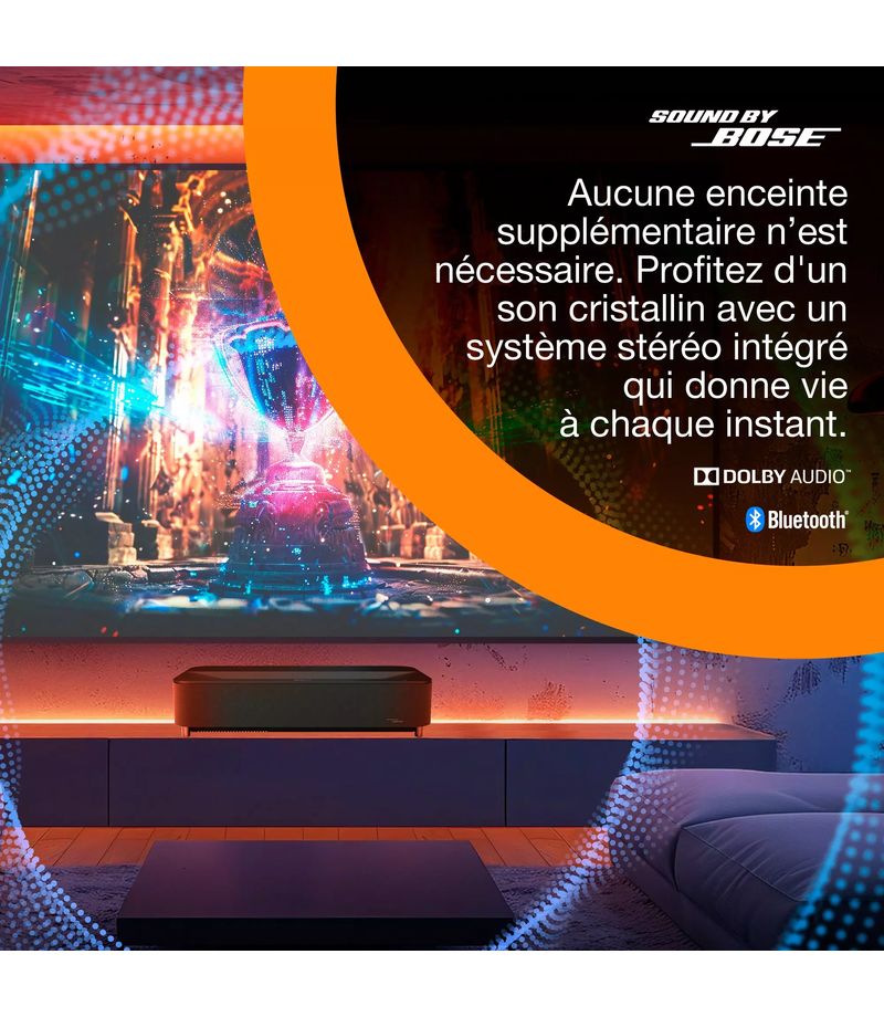 Projection 4K HDR du vidéoprojecteur Epson EH-LS970B