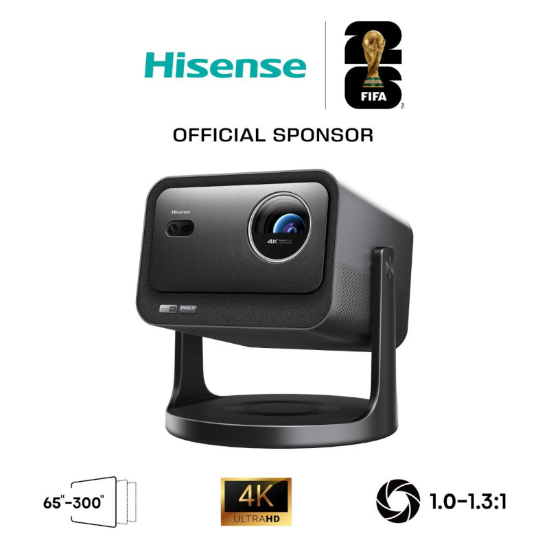 vidéoprojecteur 4K Hisense C3 projection grand écran