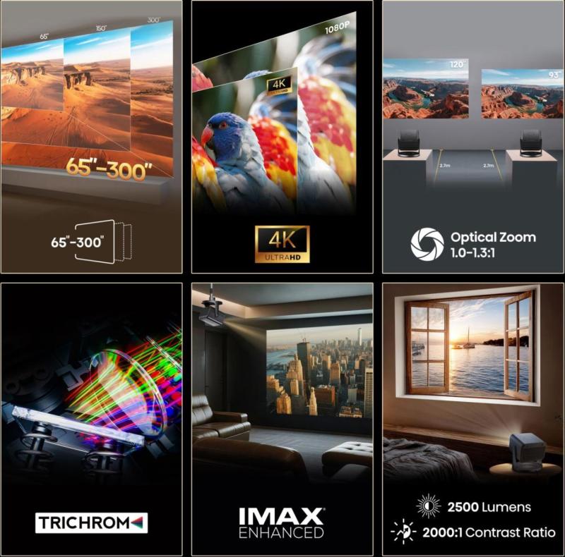 qualité image 4K laser Hisense C3 couleurs vives