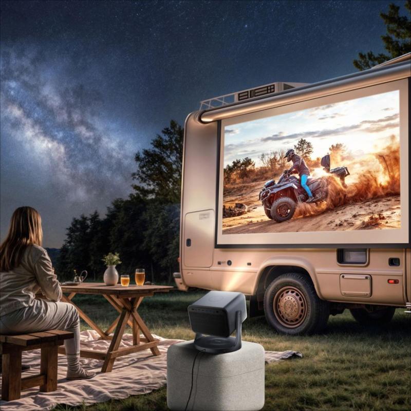 connectivité smart projecteur Hisense C3 applications streaming