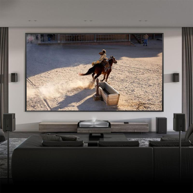 Illustration de la luminosité du vidéoprojecteur laser Hisense PX4 Pro