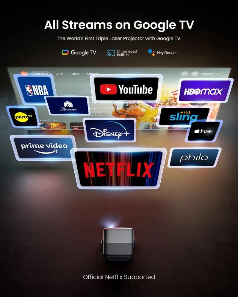 JMGO N1S Infinity 4K Connectique et installation