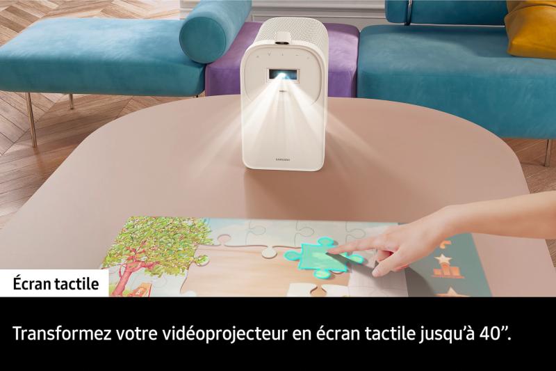 Fonctions Smart TV et écran tactile
