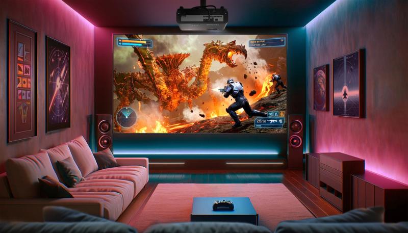 Vidéoprojecteur laser ViewSonic LX720-4KB RGB