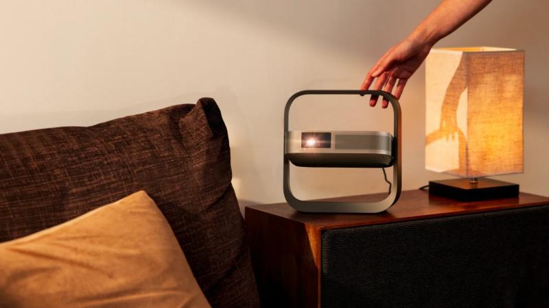 Google TV et fonctions gaming du XGIMI Elfin Flip Laser 4K