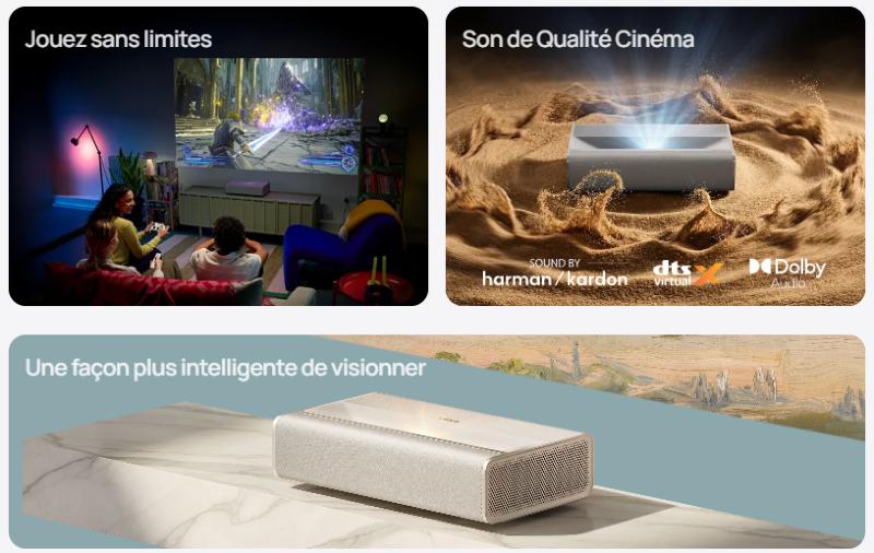 Projection 4K Triple Laser du XGIMI MIRA Pro