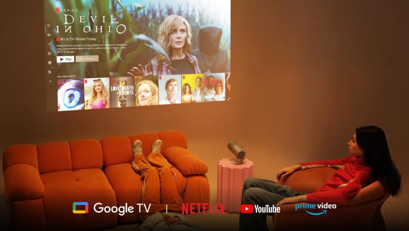 Design du vidéoprojecteur MoGo 4 Laser