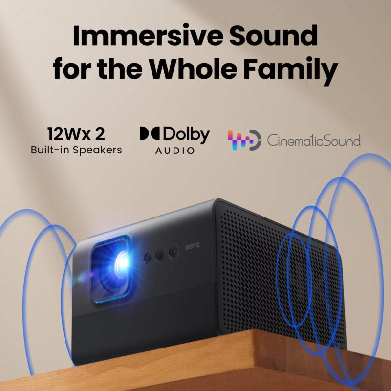 BenQ GP520 - DLP LED UHD 4K - 2600 Lumens - Vidéoprojecteur BenQ