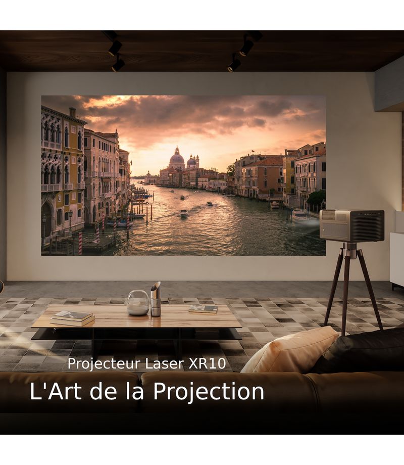 Bundle vidéoprojecteur Hisense XR10 et trépied SG9S