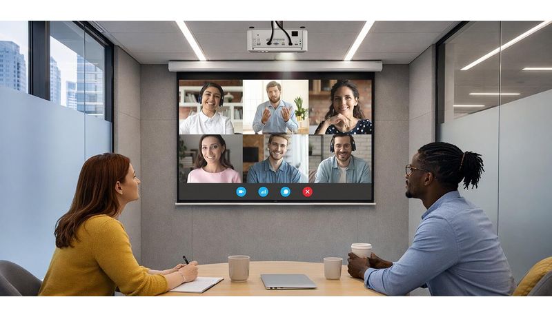 Installation à 360 degrés du vidéoprojecteur Optoma LH351