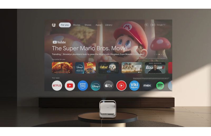 Design compact du projecteur XGIMI Elfin Flip Plus