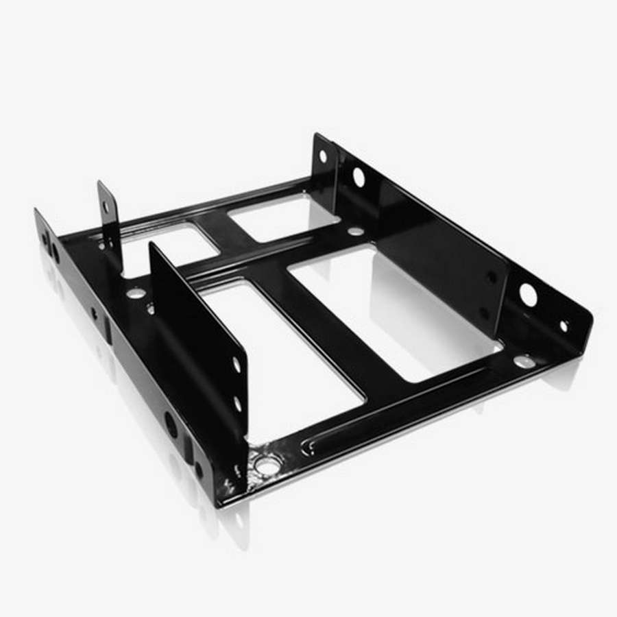 Cage Rack Disque Dur 5,25" Vers 5x 3,5" - Adaptateur Pour Boîtier PC - Montage Facile Avec Vis Incluses