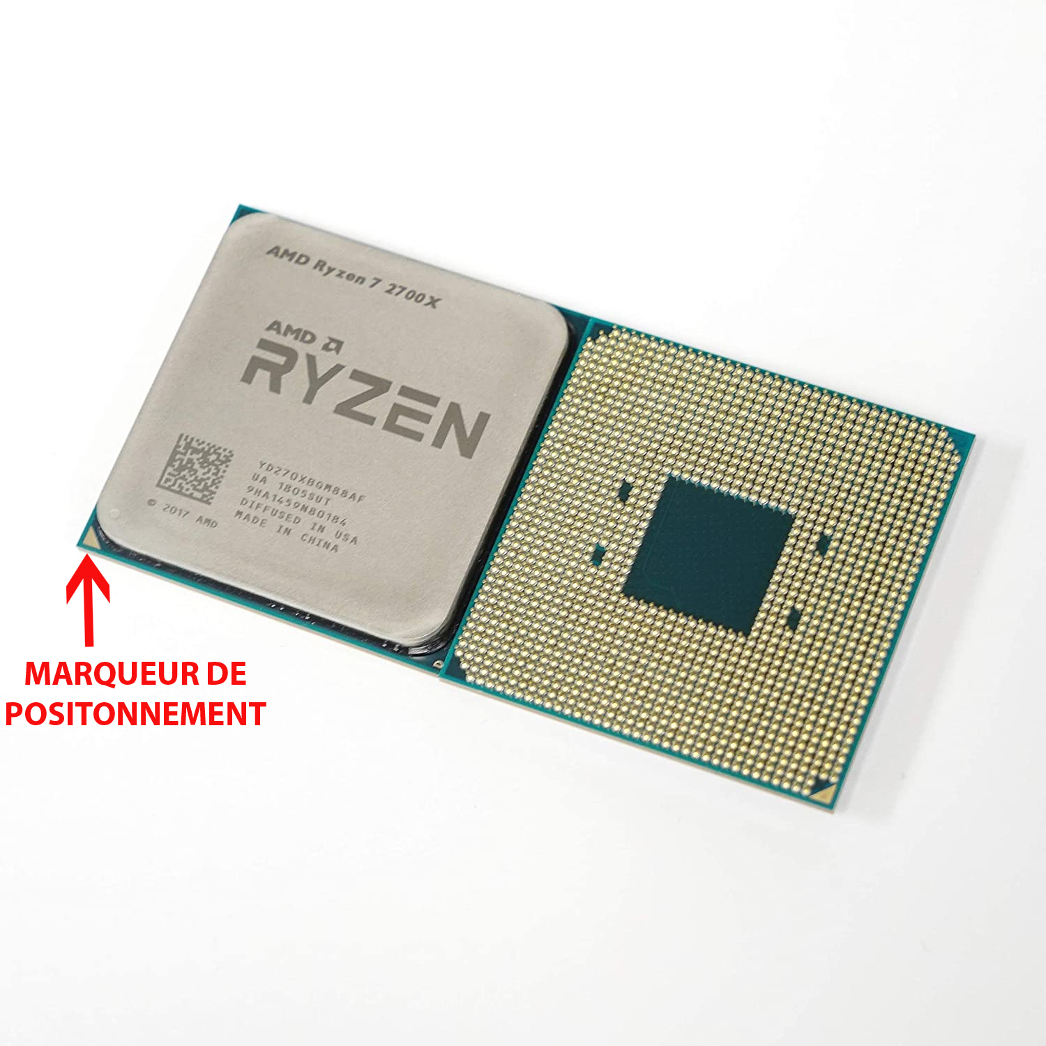 Processeur AMD Ryzen 5 7500F (3.7 GHz) - Version Bulk –