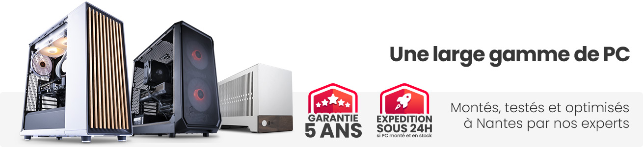 Les PC Materiel.net sont garantis 5 ans !