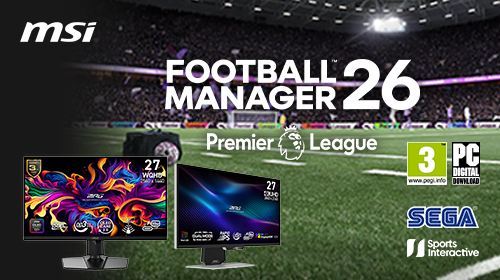 Le jeu Football Manager 26 offert par MSI 