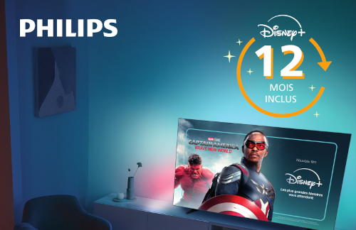 Disney+ inclus pendant 12 mois