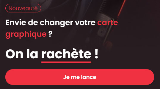 Materiel.net rachète votre carte graphique