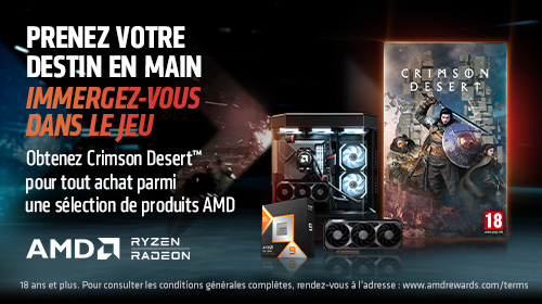 Crimson Desert offert avec AMD !