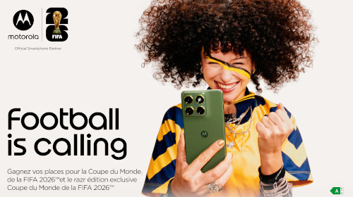 Tentez de gagner un razr 60 FIFA Edition par semaine + x2 places pour un match d’opening Coupe du Monde 2026 !