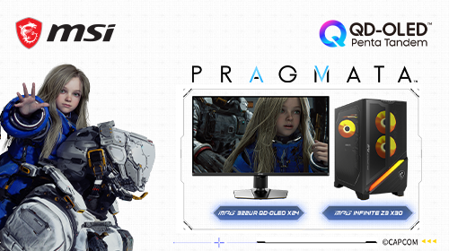 Une clé PC "Pragmata" offerte pour l'achat d'un écran ou d'un PC fixe MSI éligible