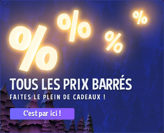 Tous les prix barrés : faites le plein de cadeaux !