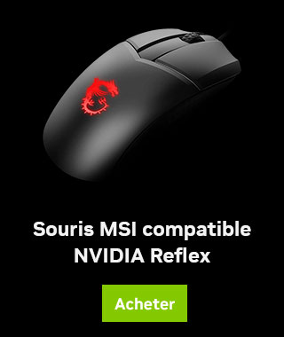 Découvrez les souris MSI compatibles NVIDIA Reflex