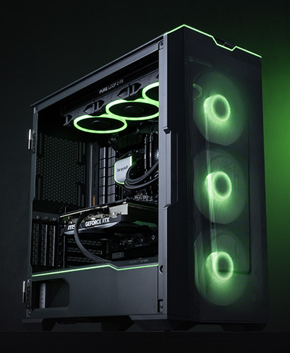 PC de bureau équipés avec une carte graphique  Nvidia GeForce RTX série 40