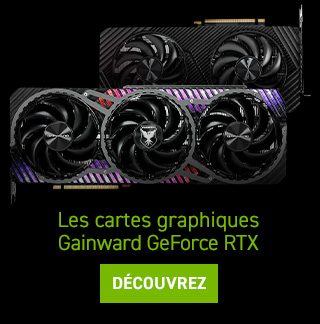 Découvrez les cartes graphiques Gainward GeForce RTX