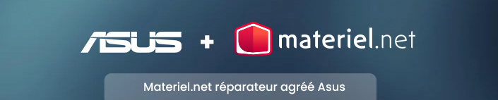 Materiel.net, réparateur agréé Asus