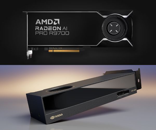 Les constructeurs de GPU professionnels