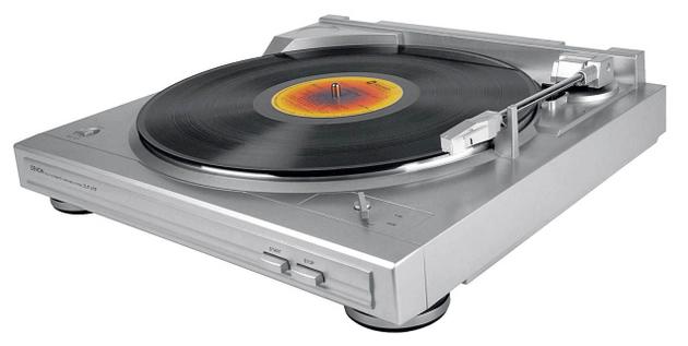 Platine disques vinyle Denon DP-29F avec disque