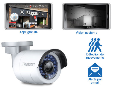 Caméra IP Mégapixels TV-IP310PI