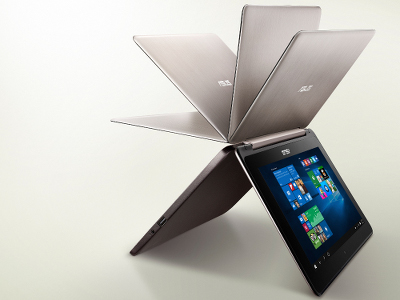 Toute la flexibilité de l'Asus Transformer Book Flip TP200