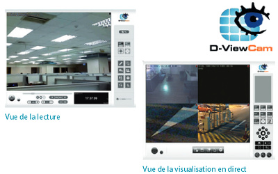 Logiciel de gestion vidéo gratuit D-ViewCam™ DCS-100