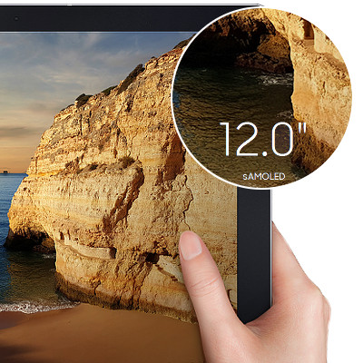 L'écran sAMOLED de la tablette PC Samsung Galaxy Tab Pro S Home vous offre un confort éclatant !