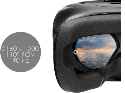 Avec le casque de VR HTC Vive, vivez une expérience de réalité virtuelle fluide et réaliste