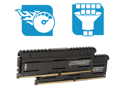 Mémoire RAM PC Crucial DDR4 Ballistix Elite