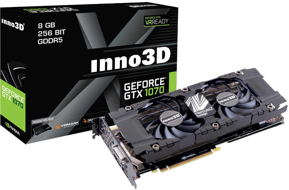 Inno3D GeForce GTX 1070 Twin X2 (N1070-1SDN-P5DN)
