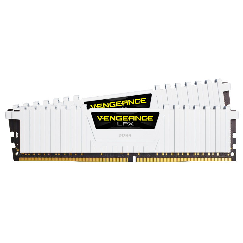 CORSAIR  Vengeance LPX - 2x8 Go - DDR4 3200 MHz - CL16 Blanc