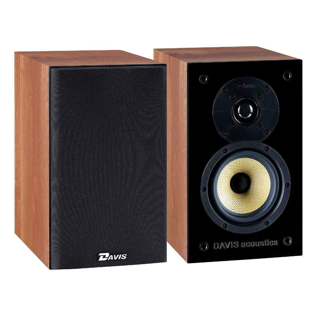 Davis Acoustics Balthus 30 Noyer - Paire d'Enceintes Biblioth&egrave;ques
