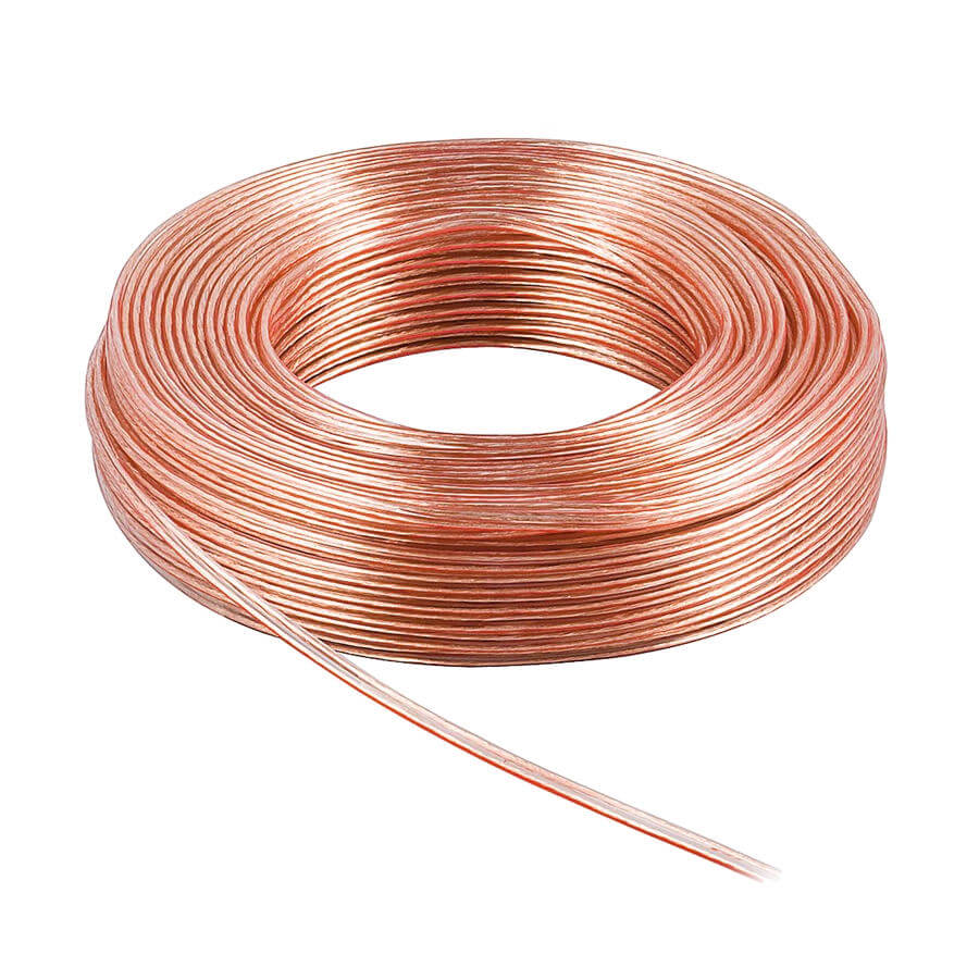 Câble Haut-Parleur 2.5 mm² en cuivre OFC - rouleau de 25 mètres