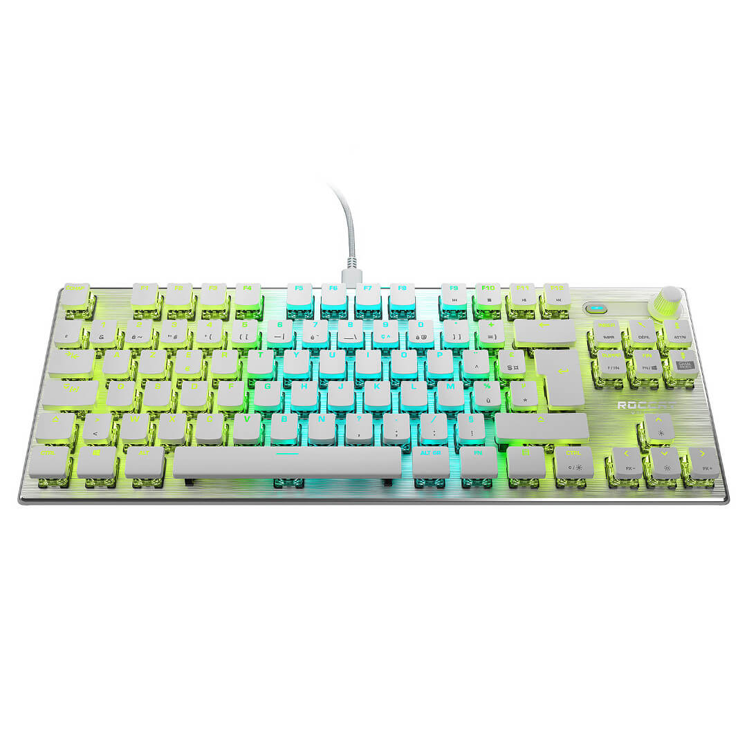 ROCCAT  Vulcan TKL Pro Blanc (Switch Titan Optical) (AZERTY)