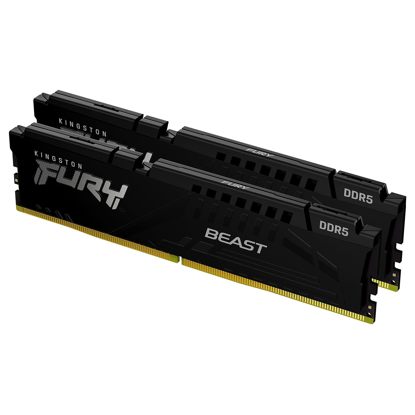 KINGSTON Mod&egrave;le : 32go 6000mts ddr5 cl36 dimm kit of 2 fury beast black expo KF560C36BBE2K2-32 
