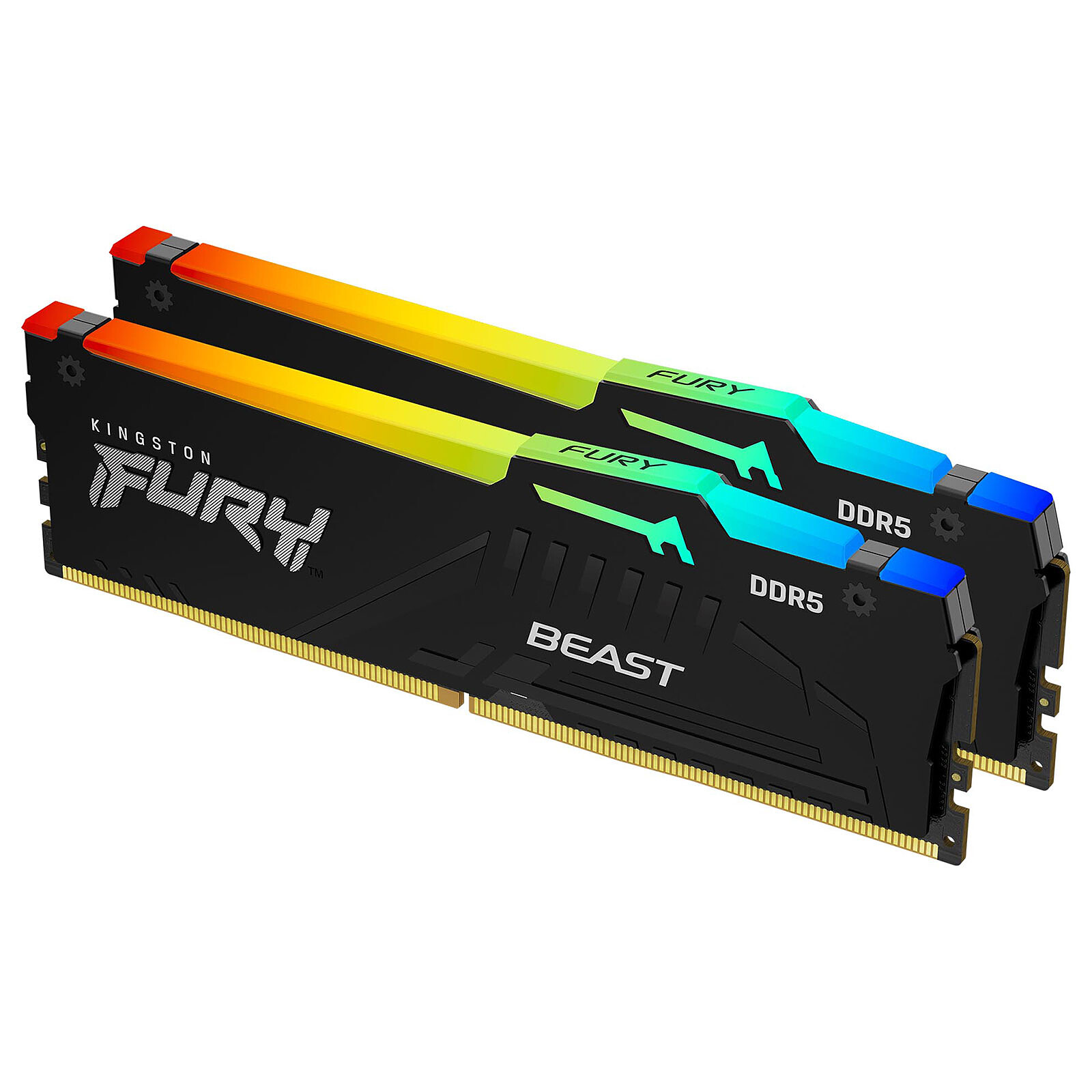 Kingston FURY Beast RGB 64 Go (2 x 32 Go) DDR5 5600 MHz CL40 